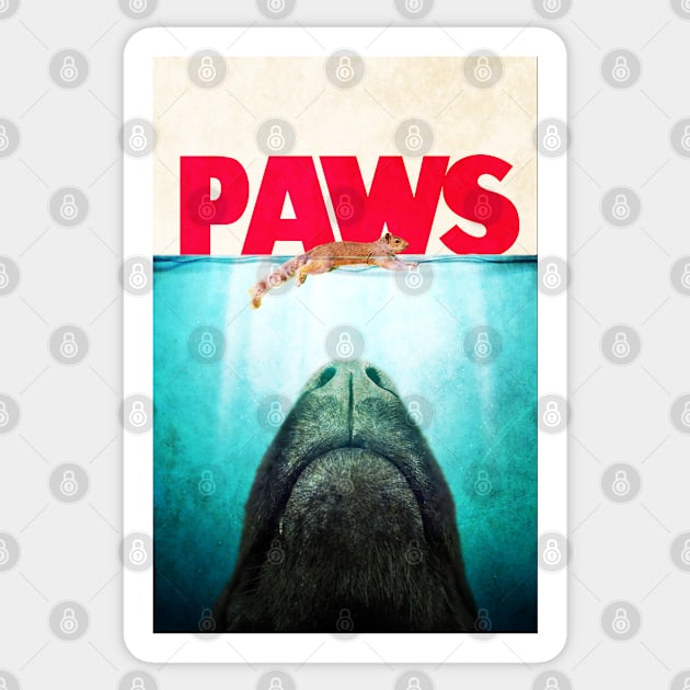 Paws Sticker by Mid-World Merch